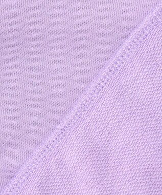 ANY KIDS ネコシルエット裏毛トレーナー ラベンダー