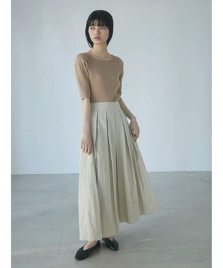 Green Parks armonia．ボリュームフレアスカート Ivory