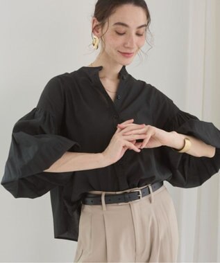 WEGO 【ANGIE VINTAGE】ボリューム袖ショートブラウス