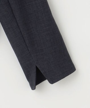 Feroux 【洗える】パールボタンジャケット×スカート セットアップ ネイビー系