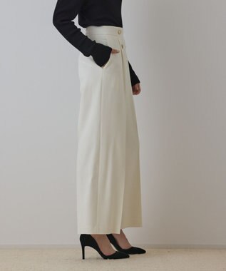 GRACE CONTINENTAL ダブルクロスマリンパンツ キナリ