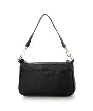 UNBILLION ペルケ perche / 2WAYラインテープショルダーバッグ チェックブラック