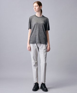 JOSEPH ABBOUD MOUNTAIN 【ゆったり】ドライクールスキンアウトドア Tシャツ グレー系