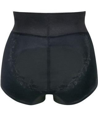 Wing ガードル 【ハミデンヌ】 ウエストのハミ肉すっきりカバー ショート丈 KQ2585 ウイング／ワコール ブラック