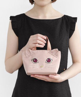 TOCCA TOCCA CAT MINI POUCH ポーチ ピンク系