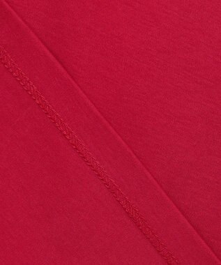 Feroux チュールパフスリーブ プルオーバー レッド系