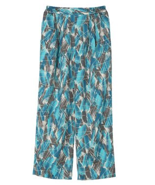 Green Parks イージー柄パンツI Green