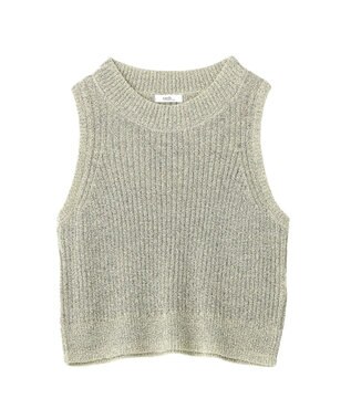 earth music&ecology クルーネックニットベスト