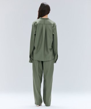 BEIGE， 【VERY NaVY12月号掲載】TERNES / ビックポケットプルオーバーウールブラウス L.Khaki