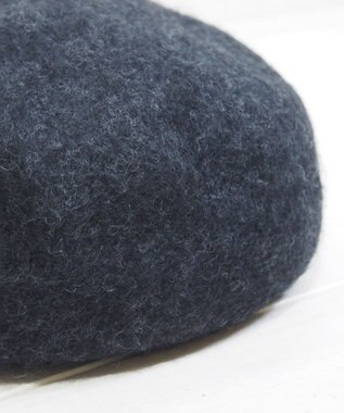 石田製帽 FOXベレー ブラック