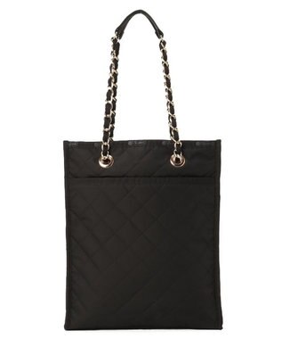 LeSportsac CHAIN N/S TOTE/ブラックチェーンキルト ブラックチェーンキルト