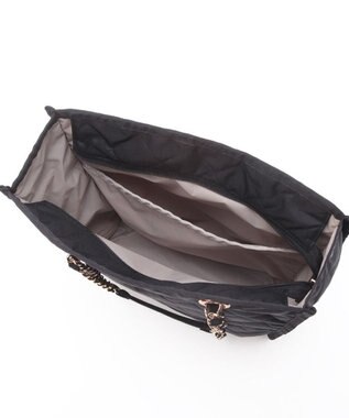 LeSportsac CHAIN N/S TOTE/ブラックチェーンキルト ブラックチェーンキルト