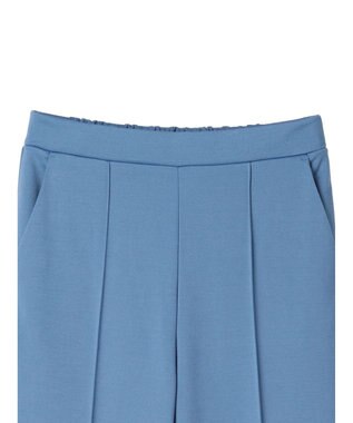 Green Parks らくスレストレートパンツ Blue