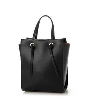 UNBILLION cachecache サイドコンビ2wayノットハンドルトートバッグ ブラック