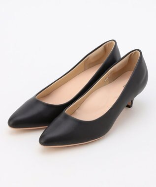 ANY SIS 【22.5~24.5cm】ローヒールレディライク パンプス ブラック