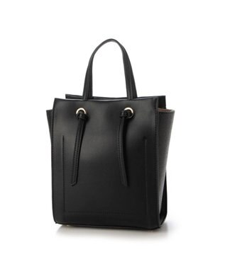 UNBILLION cachecache サイドコンビ2wayノットハンドルトートバッグ ブラック