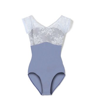 Chacott フレンチスリーブレオタード ブルー