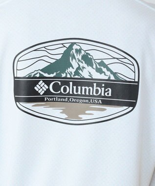 Columbia Columbia/ サンライズストレイトオムニフリーズゼログラフィックショートスリーブTシャツ /コロンビア Sea Salt