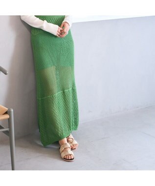 MODE ET JACOMO <carino>プリーツスポンジサンダル ベージュ