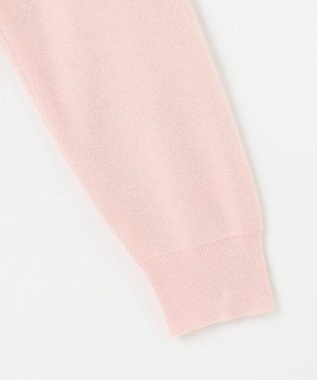 #Newans 【カシミヤ混】コンパクトニットカーディガン ピンク