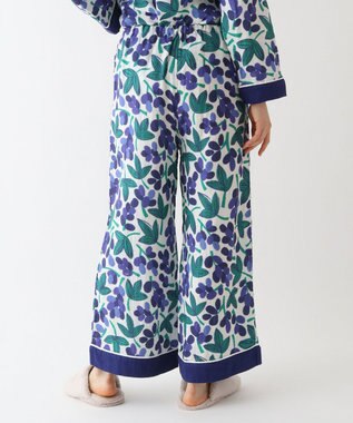 UCHINO マシュマロガーゼ グレープレディスパジャマOA ヴァイオレット