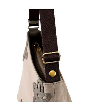 IBIZA ディアリオ　ナイロン　ショルダーバッグ ベージュ