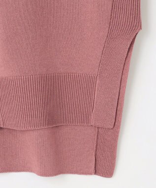 ANY SIS 【洗える】Vネックミディ カーディガン プラムピンク