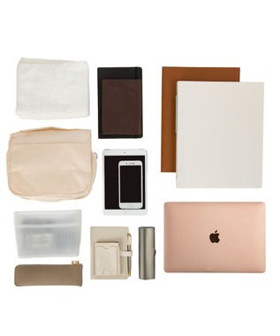 ACE BAGS & LUGGAGE kanana project PJ3-e リュックサック 横 B4 15.6インチPC収納 68823 カナナ ベージュ