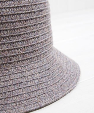 石田製帽 エコリウール　バケットハット チャコールグレー