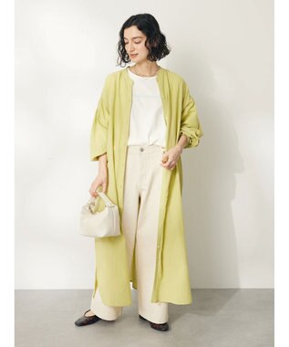 CRAFT STANDARD BOUTIQUE ジョーゼットワンピース Yellow