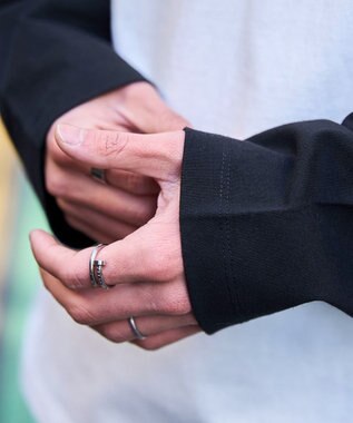 WEGO ラグランハートグラフィックT（LS） ホワイト