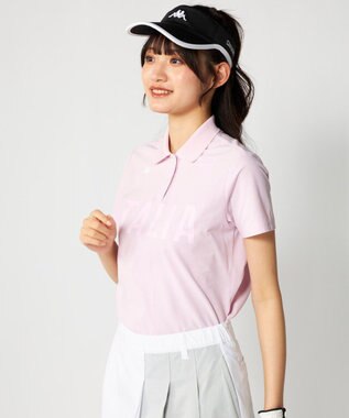 FILA GOLF／marie claire 【Kappa】半袖ポロシャツ ピンク