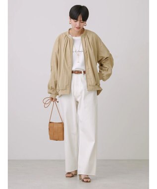 AMERICAN HOLIC 撥水加工ギャザーブルゾン Beige