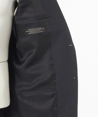 J.PRESS MEN 【ESSENTIAL CLOTHING】クールタッチグレナカートチェック スーツ グレー系3