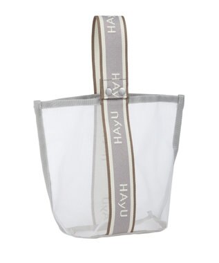 ACE BAGS & LUGGAGE HAyU × ace.  フォールディング 折り畳みトートバッグ 猫柄 30L 17862 ライトベージュ柄