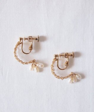 CASUMINO bridge イヤリング pearl