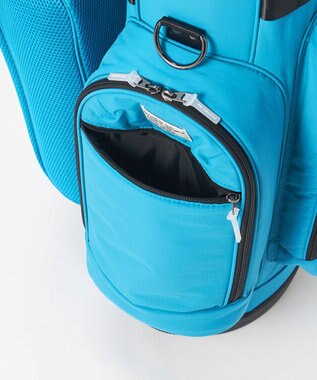 PW CIRCULUS 【UNISEX】デタッチャブル キャディバッグ シボ感のあるナイロンワッシャー素材 スカイブルー系