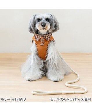 PET PARADISE ペットパラダイス ツイルベストハーネス ３Ｓ ブラウン