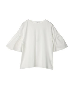 AMERICAN HOLIC 袖フレア５分袖カットプルオーバー Off White
