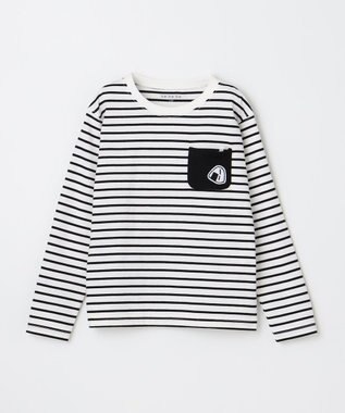 ANY KIDS 【ke ke ke】GOOD MORNING 長袖ボーダーＴシャツ