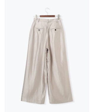 Te chichi シャイニーワイドパンツ(セットアップ可) モカ