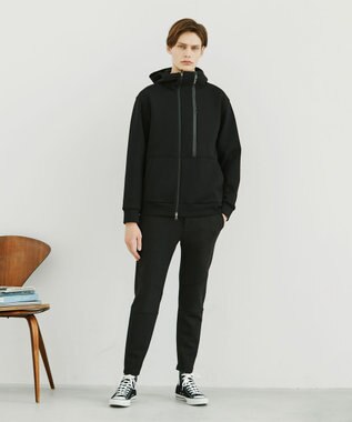 23区GOLF 【MEN】【23Fondation/WEB&一部店舗限定】 フルジップ パーカー ブラック系