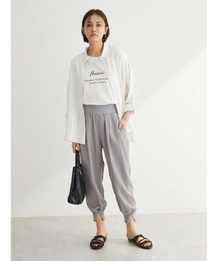 Green Parks ワッシャーシアーシャツ Off White