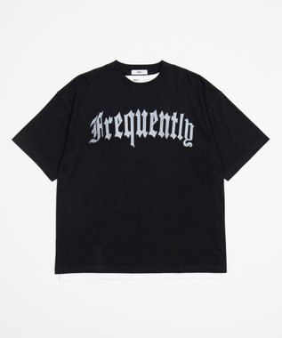 WEGO 【ユニセックス着用ITEM】アンサンブルグラフィックT（SS） ブラック中濃色