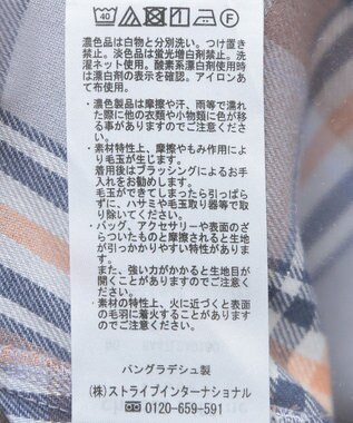 Green Parks ネルチェックシャツ Blue