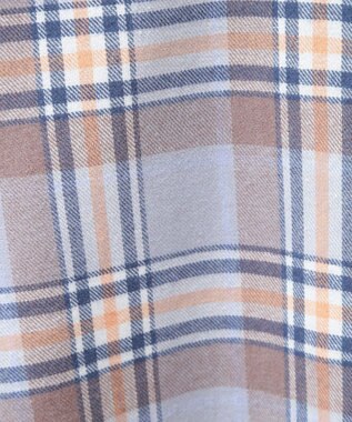 Green Parks ネルチェックシャツ Blue