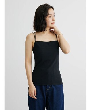 Green Parks カップ付きマルチストラップキャミ２ Black