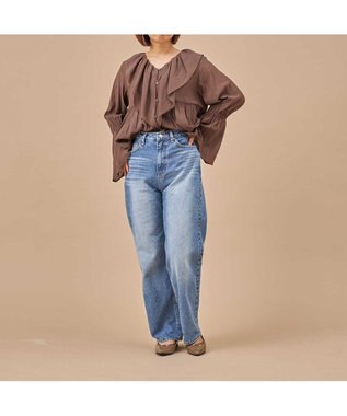 MODE ET JACOMO <carino>【レイン対応】中敷きデザインバレエシューズ オークエナメル