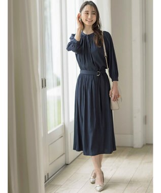 ANY SIS 【全骨格対応】セットアップ ワンピース ネイビー