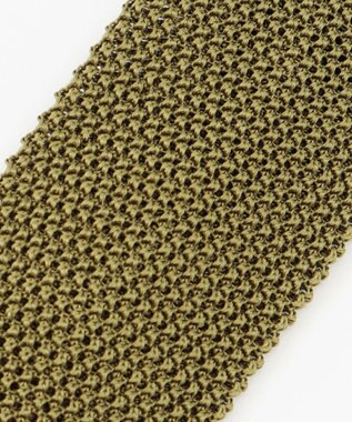 J.PRESS MEN シルク無地 ニットタイ オリーブ系